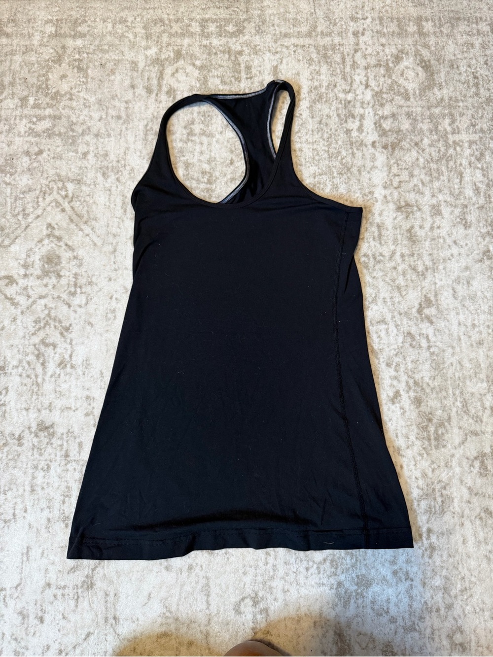 lululemon athletica Black Racerback Tank